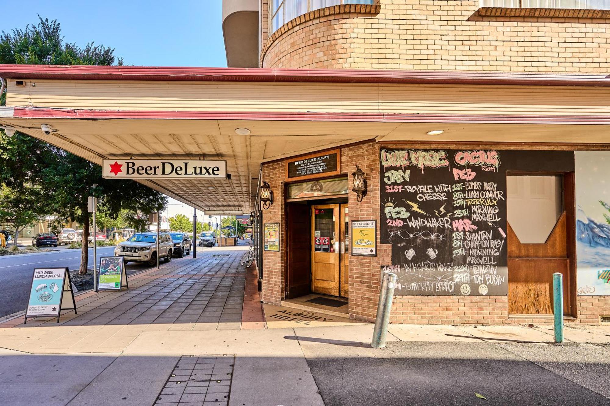 Beer Deluxe Albury Hotel Buitenkant foto